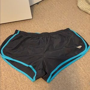PONY Blue and Black Athletic Running Shorts XL